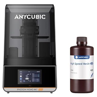 ANYCUBIC Photon Mono M7 Pro Resin-Drucker im Bundle mit High-Speed-Resin
