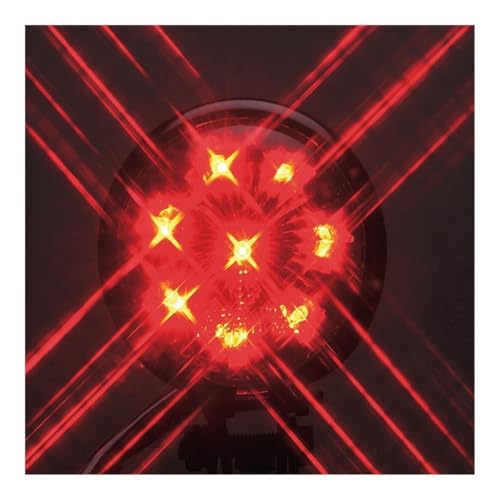 Feu arrière LED moto résistant aux vibrations pour stop Bobber Chopper