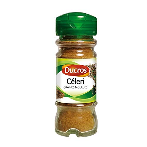 DUCROS - Celeri Moulu 33G - Assaisonnement naturel en poudre pour sublimer vos plats - Lot De 4