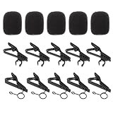 Kit de pinces pour câble de microphone : facile et pratique à utiliser, aucun outil supplémentaire n'est nécessaire grâce à la conception à pince, ce qui empêche le microphone de tomber
