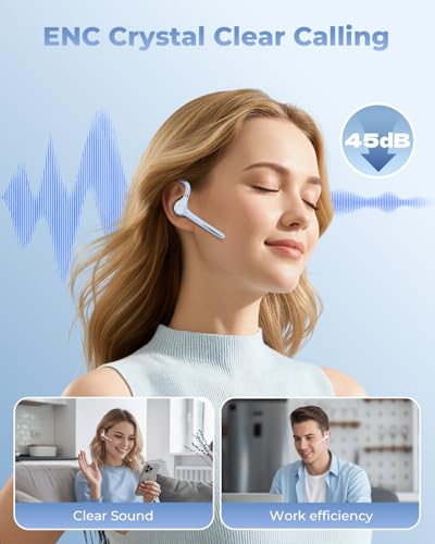 Ngsod Bluetooth Headset V5.4,USB Dongle Wireless Earpiece with Mic for Work - image 4