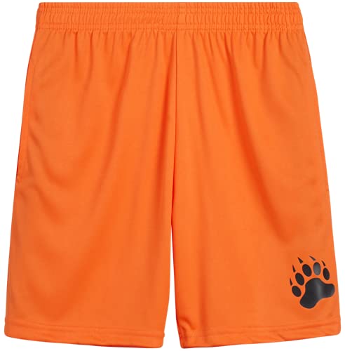 Black Bear Boys' Active Shorts – 4 Pack Performance Dry-Fit Athletic Shorts (Big Boy), Size 12-14, Black/Green/Grey/Orange… #TOP4