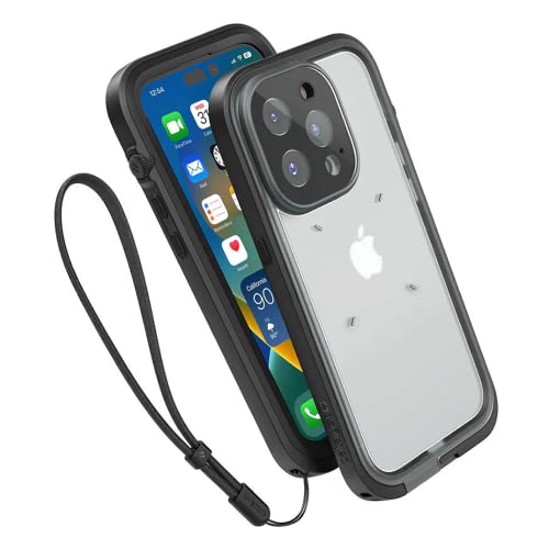Housse étanche iPhone 14 Pro Catalyst noire pour le sport et le ski