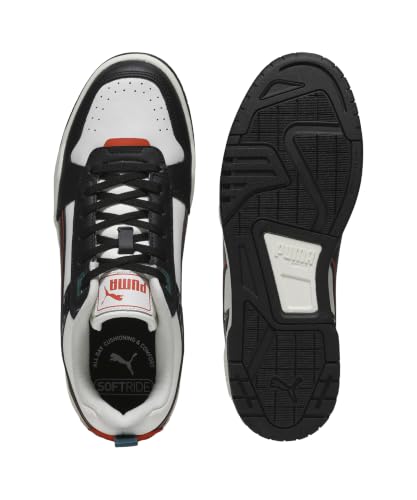 PUMA Mens Rbd Tech Res Sneaker Gray Vapor Gray-Black-Redmazing - Image 5