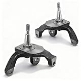 2-1/2' Ball Joint Drop Spindles, Lowering Knuckle For 66-76 VW Bug/Beetle, For Ball Joint & Link Pin Drum Brake Front Ends, Compatible with 1966-1976 Volkswagen Beetle, # 22-2859