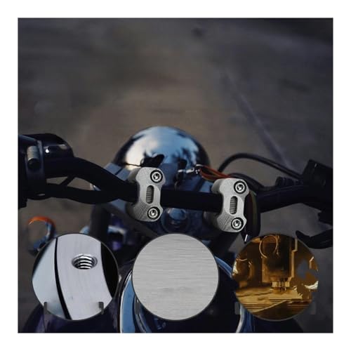 Rehausseurs guidon en aluminium usiné pour quad et moto cross