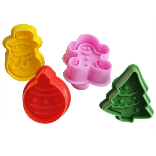 ZNU CAKE Christmas Plunger and Cutter