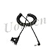 Uonecn Dtap to Right Angle DC Power Cable 12V 2.1mm for KiPRO LCD Monitors Lectrosonic Lowel Blender LED PowerTap-Lectro Devices (Right Angle DC Coiled Cable)