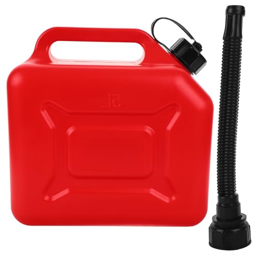Bidon essence 5L sans fuite avec bec verseur souple pour quad