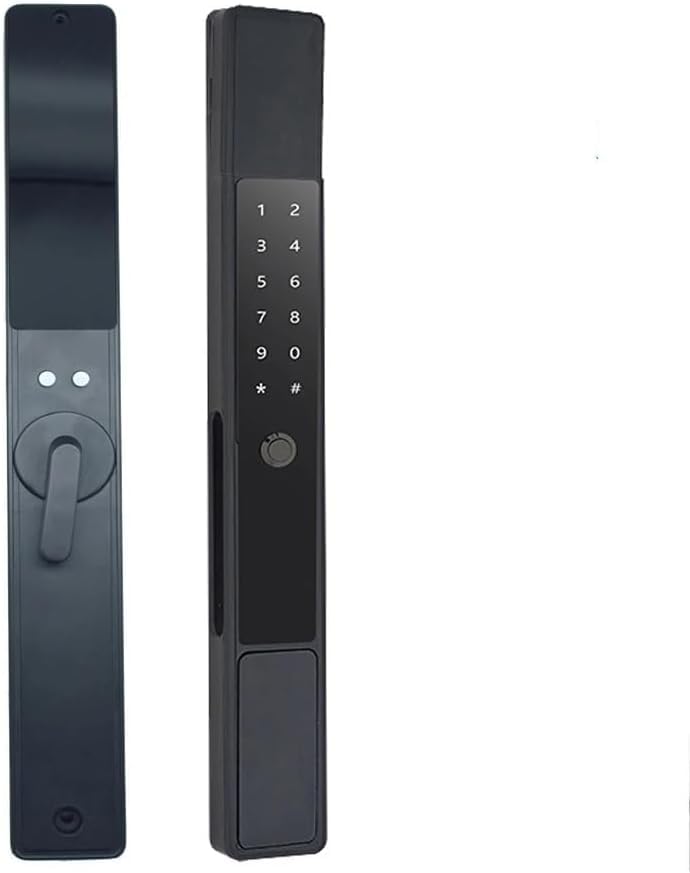 Serratura intelligente impermeabile password intelligente per impronte digitali serratura automatica serratura per porta scorrevole esterna TT sblocco intelligente