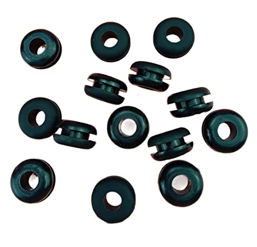 2/5Pcs Black 8.8mm Silicone Rubber Caps Plug Gasket Protect Caps Double-Sided Guard Coil Seal Stopper (Color : Black, Size : 5pcs)