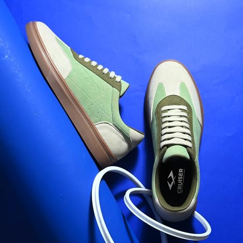 Image of Cruiser Mens 2533 Sneaker for Men | Lightweight & Comfortable | Stylish Lace-Up Casual Footwear with Cushioned Insole | Perfect for Versatile Outfits (2533)