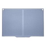 [Fonction de drainage intelligente] Le rebord spécialement conçu dirige l'eau dans l'évier sans effort, gardant vos plans de travail secs et sans encombrement pendant le nettoyage.