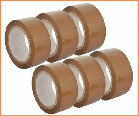 THIRU SHIVAYA 2INCH/65 METERS, PACK OF 6 BROWN ADHESIVE CELLO TAPE (B0CJ4QQTL5) Amazon Price History, Amazon Price Tracker