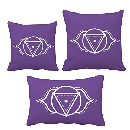 Housse de coussin triangle de fleurs DIYthinker pour canapé