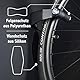 MIGHTY ENGINEERING Fahrrad Wandhalterung ONE4ALL – Vertikale Halterung für Rennrad, MTB, E-Bike