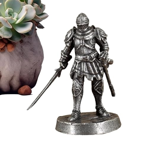 Escultura decorativa genérica | Ornamento guerrero para oficina, figura creativa para oficina, decoración del hogar, dormitorio, jardín, balcón y estantería, idea de regalo para niños