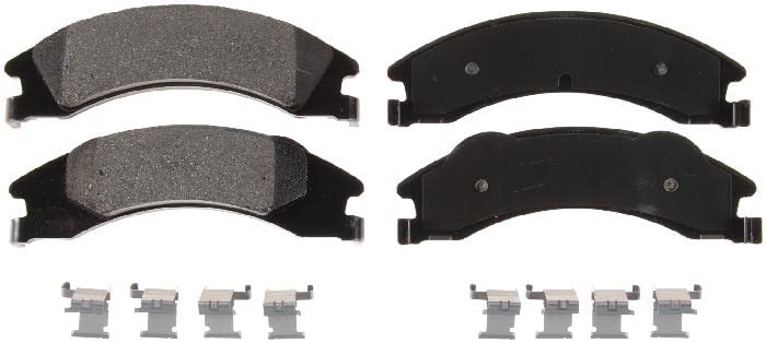 Image of Bendix Fleet Metlok MKD1329FM Semi-Metallic Rear Brake Pads for Select Models Ford E-150, E-150 Econoline, E-250, E-350 Super Duty, E-450 Econoline Van, Wagon