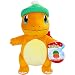 Produktbild Pokémon Charmander mit Feiertagsmütze, 20,3 cm, Plüsch mit einzigartigem Accessoire