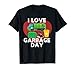 Spielzeug-Kinderwagen mit Aufschrift "I Love Garbage Day", für kleine Jungen T-Shirt