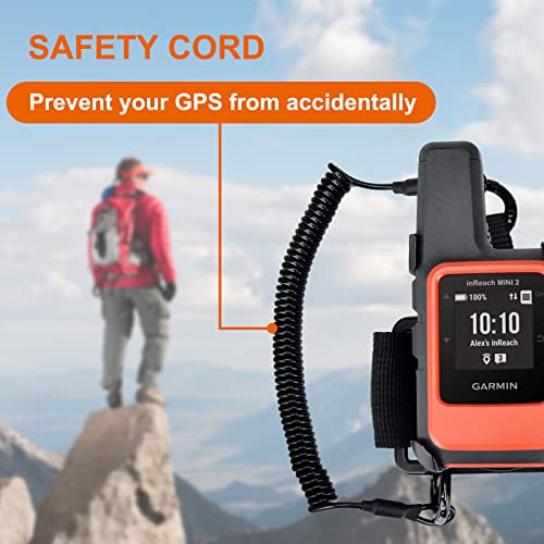 iGuerburn Backpack Tether for Garmin inReach MINI/inReach MINI 2 Handheld GPS - Garmin Backpack Mount Not for Other Models