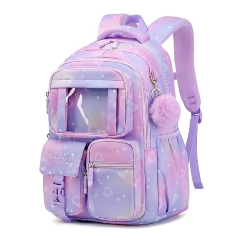 Sisipoet Cartable Fille Primaire, Cartable Scolaire,...