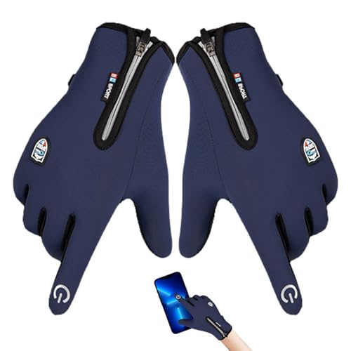 Guantes para pantalla táctil cálidos de invierno para hombres y mujeres 4