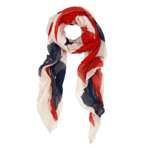 One UK British Flag Fashion Scarf Wrap
