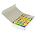 Super Z Outlet Assorted Mini Colorful Rubber Alphabet Letter Stamps for Children, Party Favor Gifts, Arts & Crafts Projects (26 Pieces)