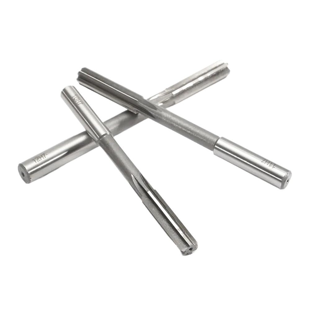Alésoir machine Lot de 10 alésoirs à queue droite HSS 3-12 mm for tour, tolérance H7
