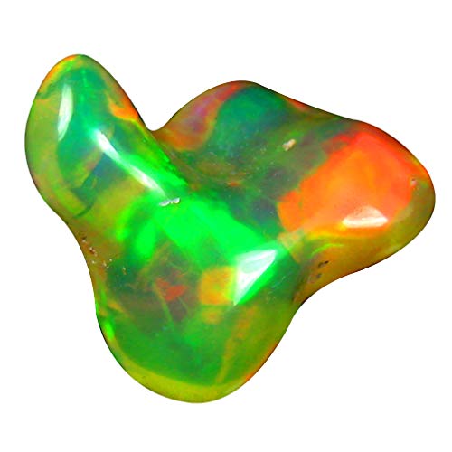 Opale arc-en-ciel 4.78 ct naturelle non traitée coupe fantaisie