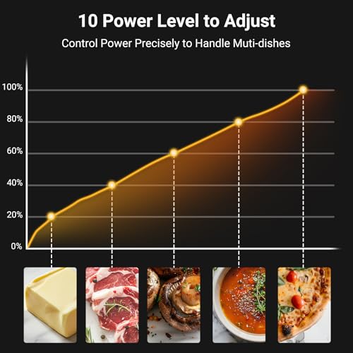 AAOBOSI 24 Inch Built in Microwave Convection Oven,1.6 Cu.Ft Wall Microwave Ovens Air Fryer Combos(upgraded), 1000Watt Power Sensor&Auto Cook, 12 Cooking Modes, Drop Down Door,Stainless Steel