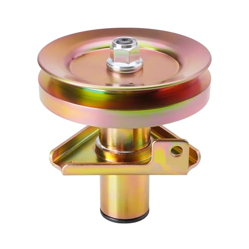 JXJKCZ AM126112 Spindle Assembly Replaces AM128048 Compatible with John Dee re LT150 LT155 LT133 LT160 LT166 and LT180 Lawn Tractor, Has Grease Fitting