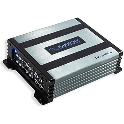 Harmony Audio HA-A400.4 Car Stereo Alloy Amp 4 Channel 800W Full Range Speaker or Sub Amplifier Cover