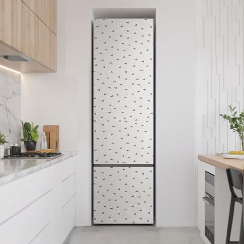 Vinilo Decorativo Elegante para Frigorífico de 60x205 cm Resistente y Lavable 3