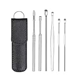 Ear Wax Removal Kit, 2022 Newest Ear Cleaner, Ear Pick, Safe Ear Wax Removal Tool 6 Pcs, Ear Wax Remover, Cleaning Ear Canal at Home, Itch Relief, Ear Wax Build up
