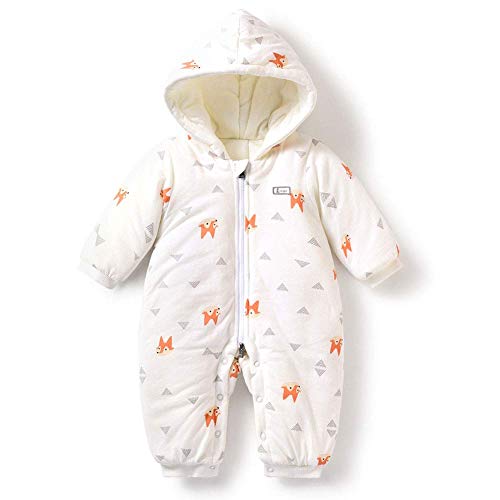 Vêtements d'hiver pour bébé mixtes en coton épais pour rester au chaud