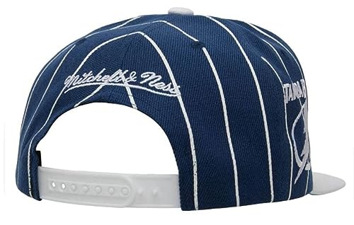 Mitchell & Ness Tampa Bay Lightning Snapback Azul Blanco miniatura 2