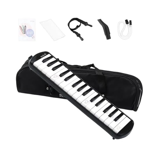 Melodica para adultos | Instrumento de viento Piano de teclado de aire, piano de aire con bolsa de transporte, instrumento de armonio, 32 teclado para principiantes y profesionales