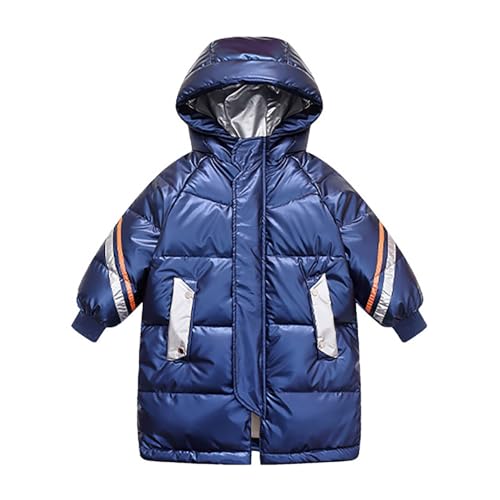 Kids Puffer Down Jackets with Hood for Little Boys Girls Packable Cold Winter Lightweight Snowsuit Outerwear