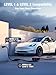 2025 New Level 1 & 2 EV Charger (16Amp, 110V-240V, 23Ft Cable) Portable AI Fast Charger Equipment, Charging for J1772 Electric Vehicle, Hybrids, Model with A NEMA 6-20P Mobile Car(NOT for Tesla)