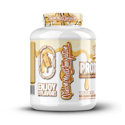 Image of VMI Sports ProtoLyte Whey Isolate Protein Powder, Vanilla Cake Batter, 4.6 lbs