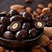 Dark Chocolate Almonds - 2 Pound Bulk Pack - Whole Dry Roasted Dark Chocolate Covered Almonds - Candy for Office, Buffets, Snacking & Gifting - Classic Coated Nuts
