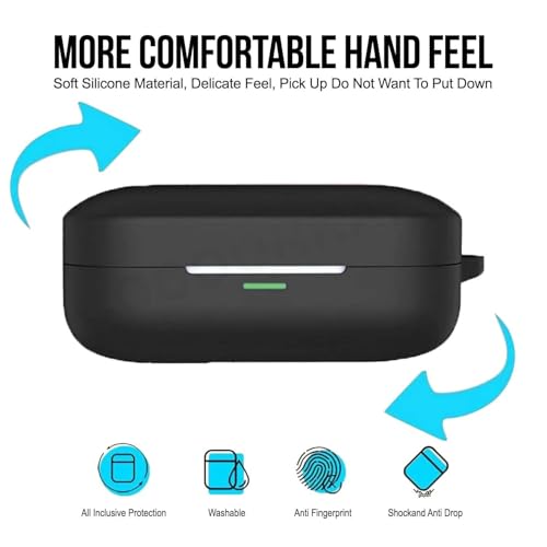 Image of Soft Silicone Case Cover Compatible for Realme Buds Air 7 | 7 Pro (Shiba)