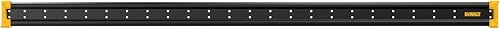 DEWALT 48-Inch Wall Mount Tool Rail Organizer DWST82800 - Heavy-Duty Steel Workshop Storage System, 100 lb Capacity