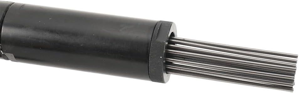Electric Needle Scaler, 110v Industrial Grade Rust Removal Needle Gun, 1100w High-Power Pistol Grip Needle Scaler for Rust Weld Slag & Paint