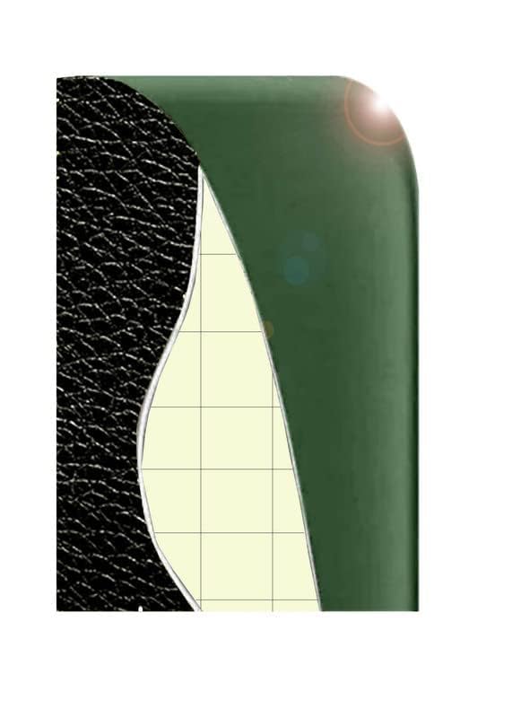 Image of Compatible with Vivo V30 5G Skin Sticker /Vinyl wrap /Protective Film Mobile Skin Black Leather by Candeal Mizhan (only Back)