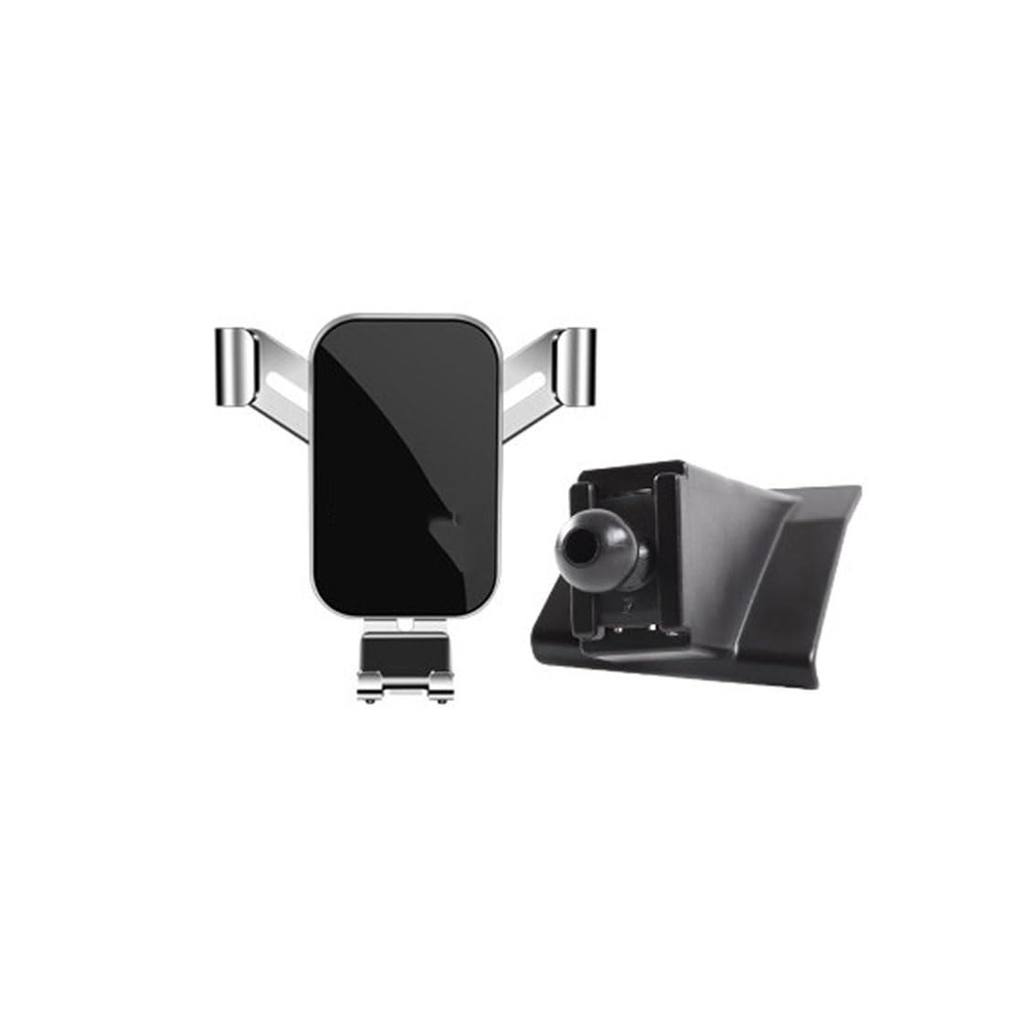 JGQFB Car phone holder,Compatible with Ford Explorer 2020–2022,Auto Parts,silver