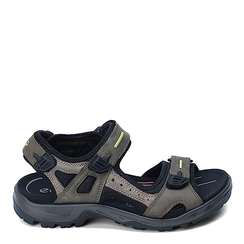 Image of ECCO Men's Yucatan Sandal,Tarmac /Moon Rock,49 M EU (US Men's 15-15.5 M)
