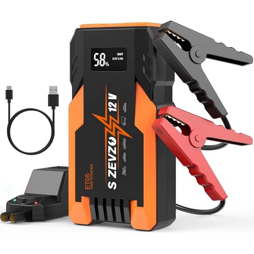 S ZEVZO ET05 Jump Starter 3000A Portable Car Jump Starter